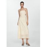 Robe brodée ouvertures latérales Robe brodée ouvertures latérales