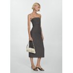 Robe bustier rayures tennis