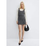 Robe carreaux tweed