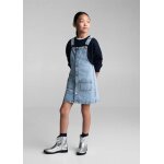 Robe chasuble courte en jean Robe chasuble courte en jean