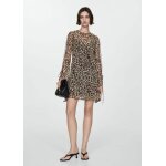 Robe courte léopard Robe courte léopard