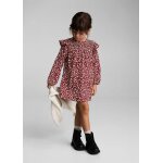 Robe � fleurs volant�e