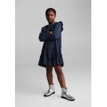 Robe � fleurs volant�e