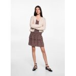 Robe � fleurs volant�e