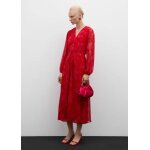 Robe en imprimé fleuri n?ud Robe en imprimé fleuri n?ud