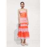 Robe imprim�e volant�e