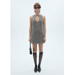 Robe laine dtail boucle