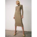 Robe maille zipp�e