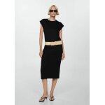 Robe midi 100�% coton