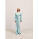 Robe satine dos nu