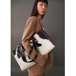 Sac clout cuir fourrure