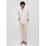 T - shirt col tunisien maille