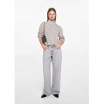 T - shirt rayures col roul