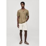 T - shirt slim - fit mlange de lin