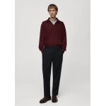 Oversized relaxed - fit polo - neck sweatshirt