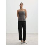 Top bustier rayures tennis