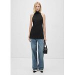 Halter top with open back