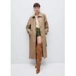 Trench coton col chemise