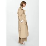 Trench coton double boutonnage