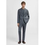 Veste costume slim - fit mlange de lin