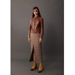 Veste cuir fermeture clair