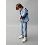 Veste denim capuche