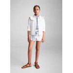 Blouson en jean volants