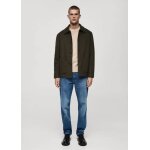 Veste tissu bouclette laine poches