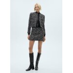 Veste tweed bords effiloch�s