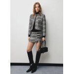Veste tweed boutons m�talliques