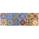 12 stickers carrelages ornements 2 12 stickers carrelages ornements 2