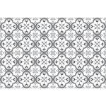 24 stickers carrelages azulejos nuance de gris somptueux
