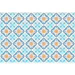 24 stickers carrelages azulejos ornements arabesque