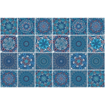 24 stickers carrelages azulejos ornements mditerranen