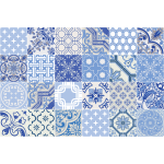 24 stickers carrelages ornements vnitien