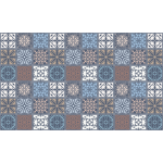 60 stickers carrelages azulejos ornements artistique