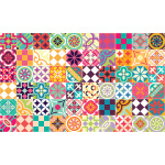 60 stickers carrelages azulejos victoria