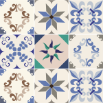 9 stickers carreaux de ciment azulejos ombria 9 stickers carreaux de ciment azulejos ombria