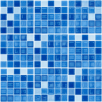 9 stickers carrelages azulejos mosaques nuance de bleu