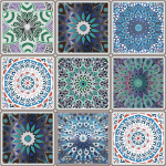 9 stickers carrelages bohème coatzin 9 stickers carrelages bohème coatzin