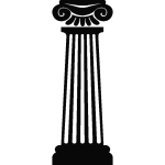 Une colonne antique