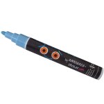 Craie liquide pour ardoise, tableau blanc, vitre - 3mm bleu