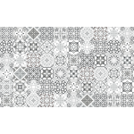 Crdence adhsive carrelages gris h60 x l100 cm
