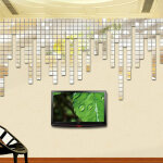 Pack de 100 stickers miroirs mosaïques Pack de 100 stickers miroirs mosaïques