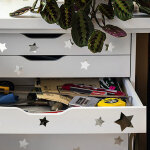 Pack de 19 stickers mirroirs étoiles Pack de 19 stickers mirroirs étoiles