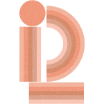 Papier peint prencoll - arche arc - en - ciel rose gant
