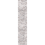 Papier peint préencollé briques grises claires h300 x l60 cm Papier peint préencollé briques grises claires h300 x l60 cm