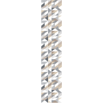 Papier peint préencollé scandinave graphique brun gris blanc h300 x l60 cm Papier peint préencollé scandinave graphique brun gris blanc h300 x l60 cm