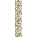Papier peint préencollé tropical nuances de vert et feuilles beiges h300 x l60 cm Papier peint préencollé tropical nuances de vert et feuilles beiges h300 x l60 cm
