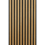 Revêtement adhésif panneau de bois et noir moderne h60 x l100 cm Revêtement adhésif panneau de bois et noir moderne h60 x l100 cm